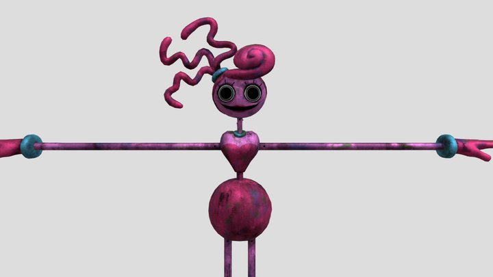 Poppy Playtime  PJ Pug-a-Pillar - Download Free 3D model by Xoffly  (@Xoffly) [ce357a8]