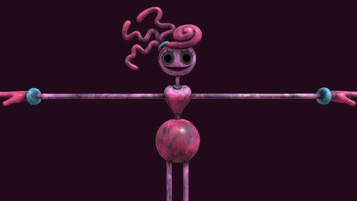 Poppy Playtime | Angery Mommy Long Legs 3D Model