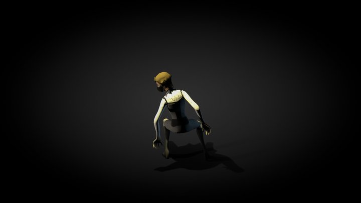 Finished Character 3D Model