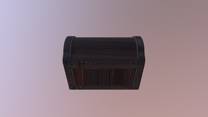 Treasure chest Complete 3D Model