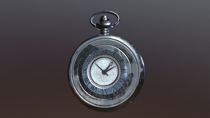 pocket watch 3D Model
