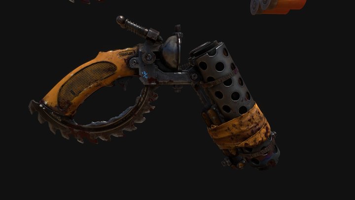 Tool Shotgun 3D Model