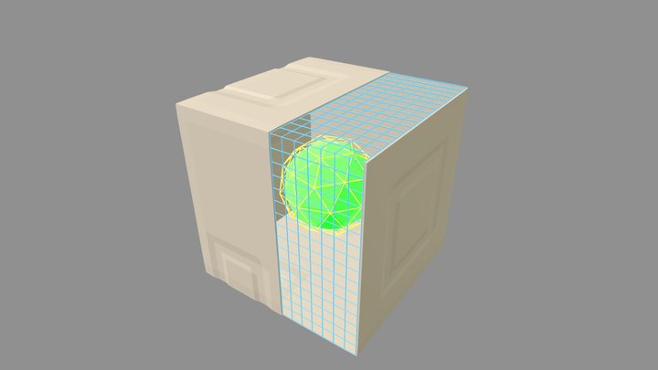 Futuristic Chest Concept 3D Model