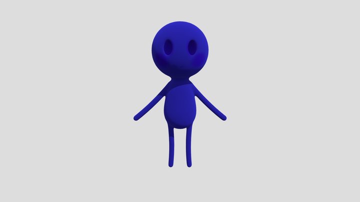 Palette Grove Human Type 3D Model