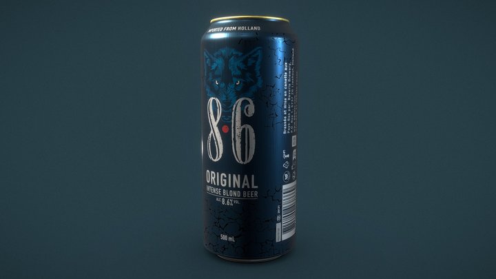 8.6 Original Can V1 3D Model
