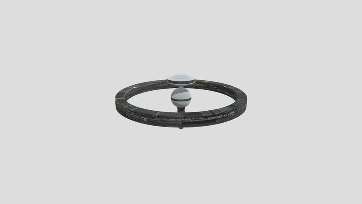 Space Station 3D Model
