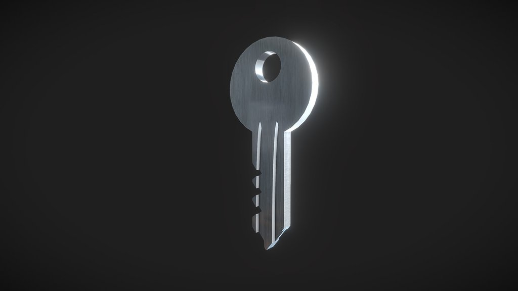 Metal Door Key