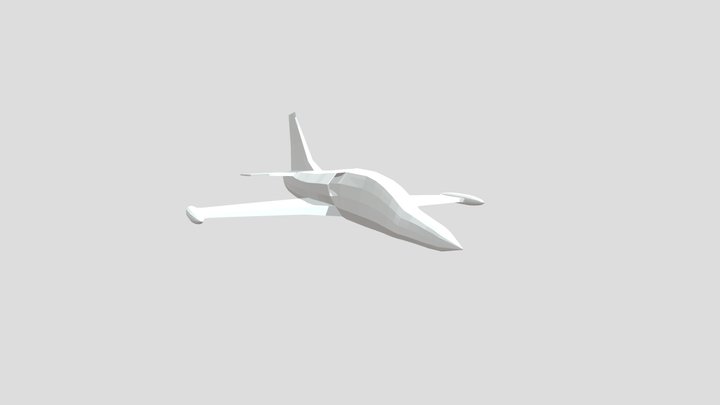 blender jet simple model [ 3D ] 3D Model