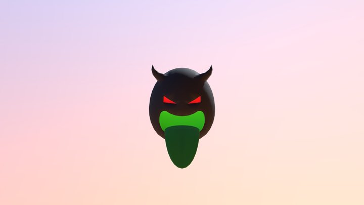 Evil Slime 3D Model
