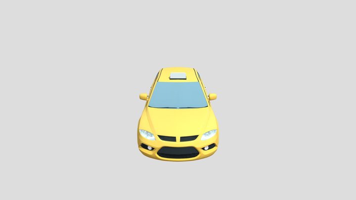 Taxi – Gratis 3D-model STL