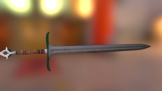 Sword NOT RETOPOLOGIZED 3D Model