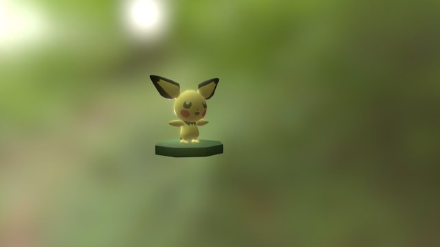 Pokemon Model: Pichu 3D Model
