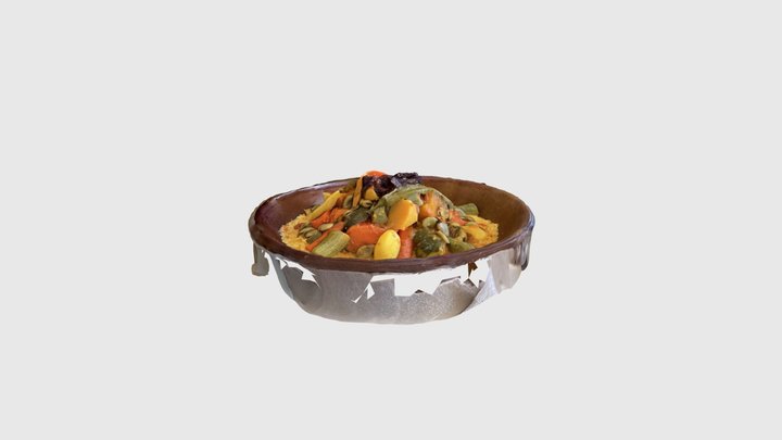 Couscous 3D Model