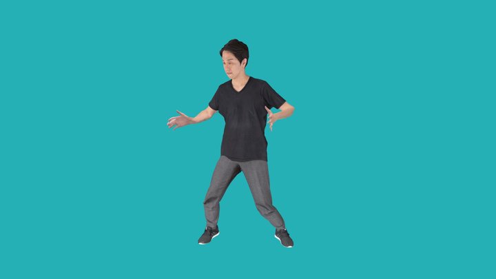 J 3D Model