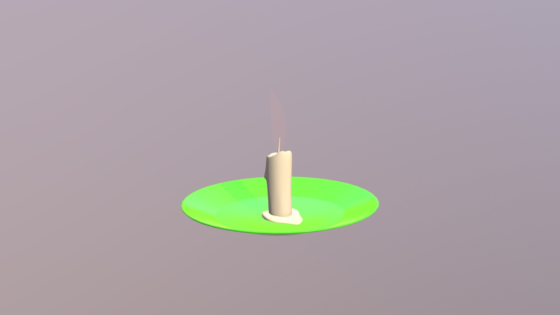 Candle Download Free 3D model by kevi765 [946db96] Sketchfab