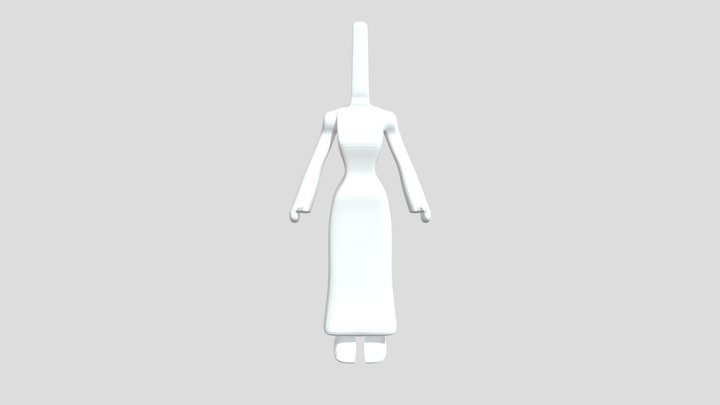 Princesa Leia 3D Model