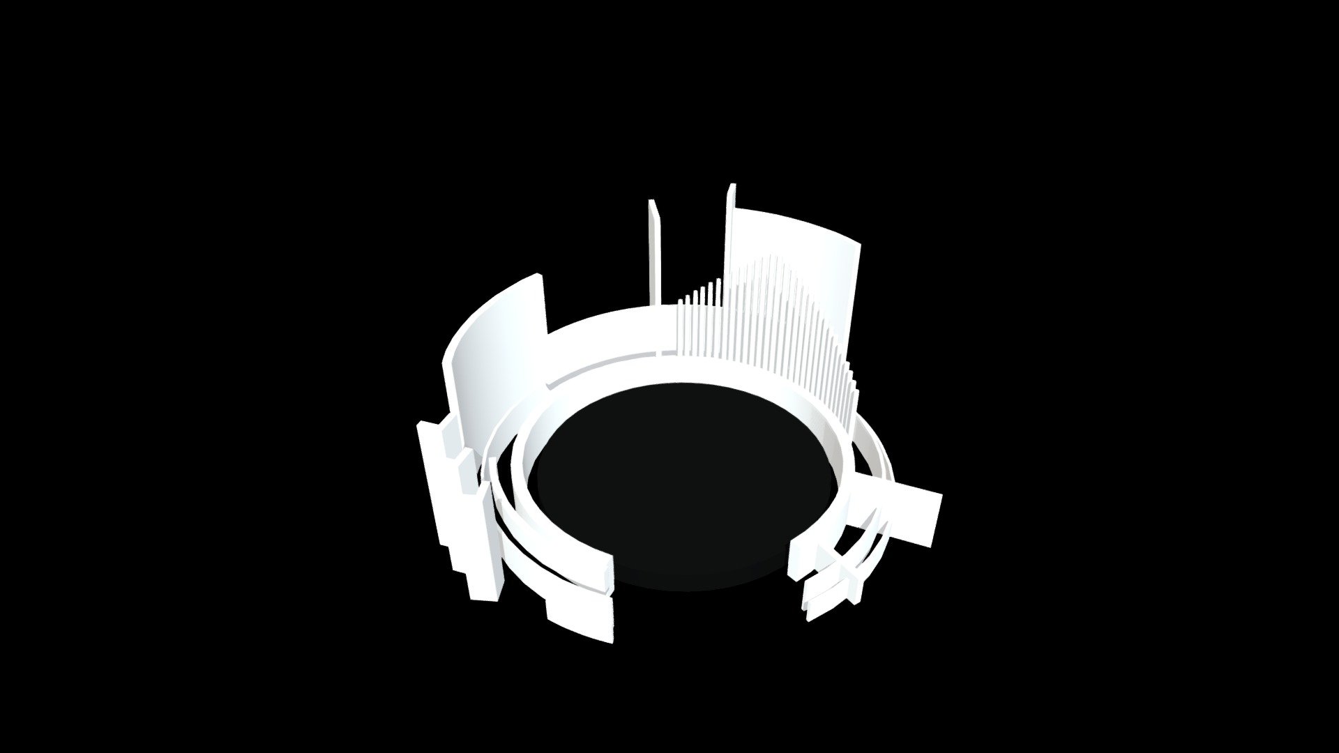 3D Logo Stronger Together AR