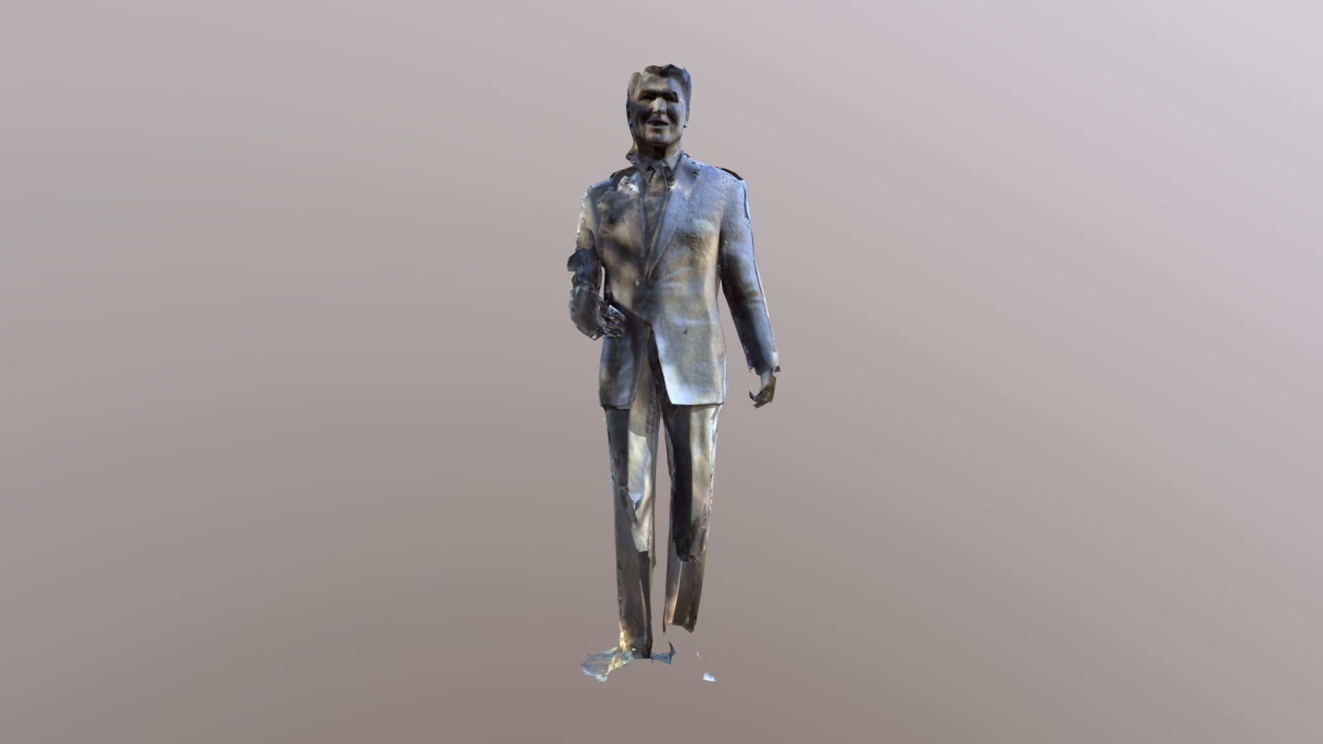 Ronald Reagan Statue 6