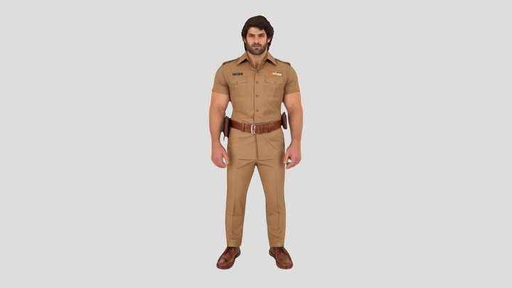 Police officer 3D Model