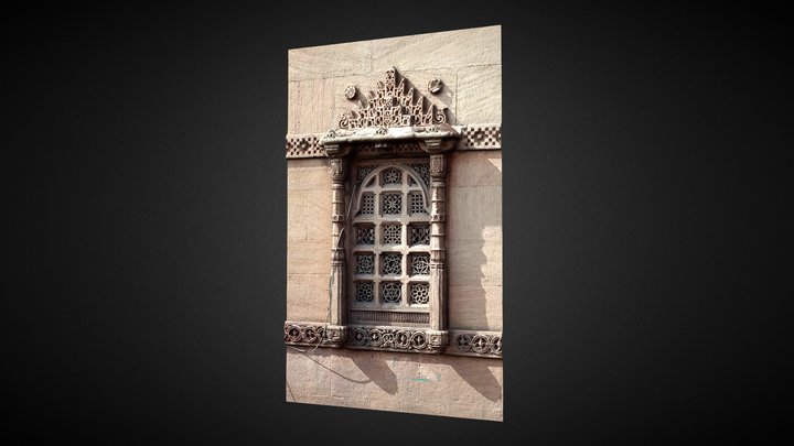 Rupmati Masjid - Window 3D Model