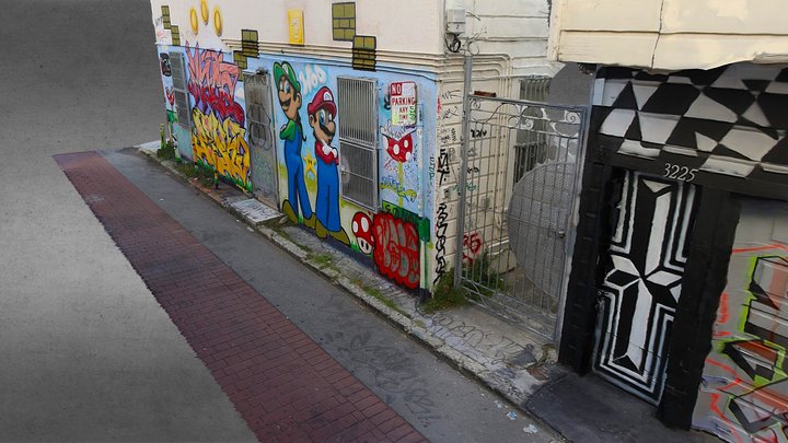San Francisco Mural Collection - Mural 6 – Modello 3D gratuito STL