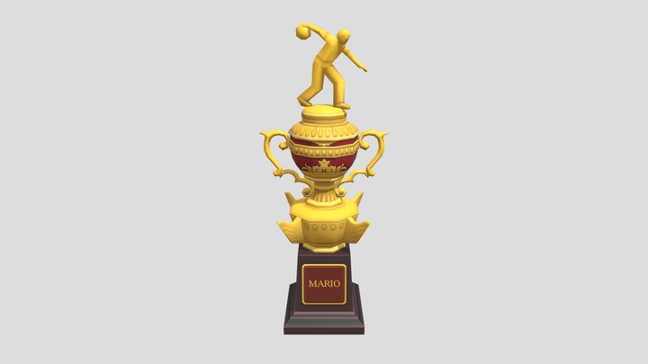 [Paper Mario: Sticker Star] Trophy – Modèle 3D gratuit STL