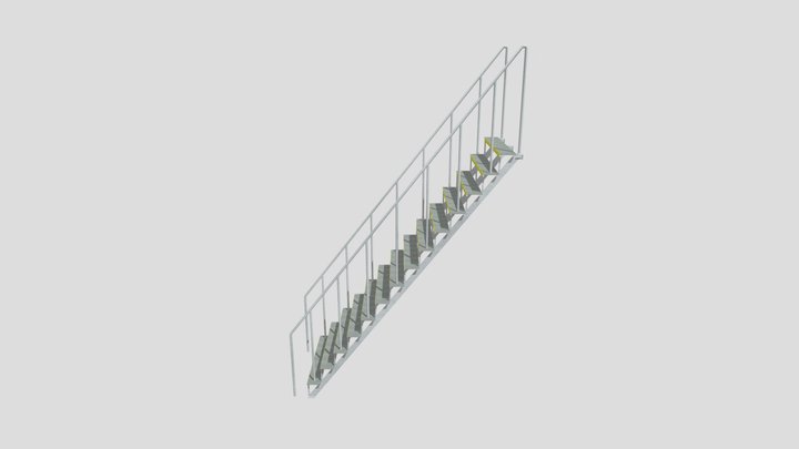 Stair 3D Model