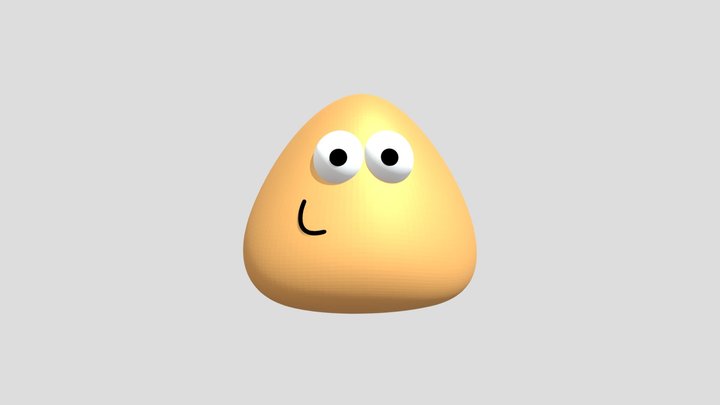 Pou obj 3D Model