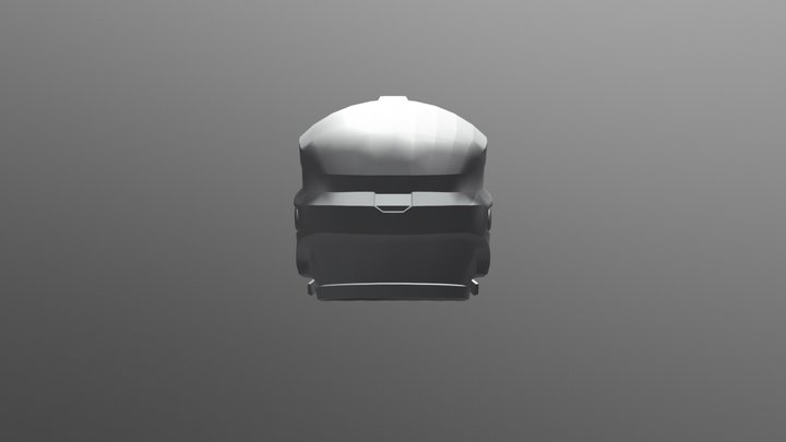 Halo Reach Operator Helmet 3D Model