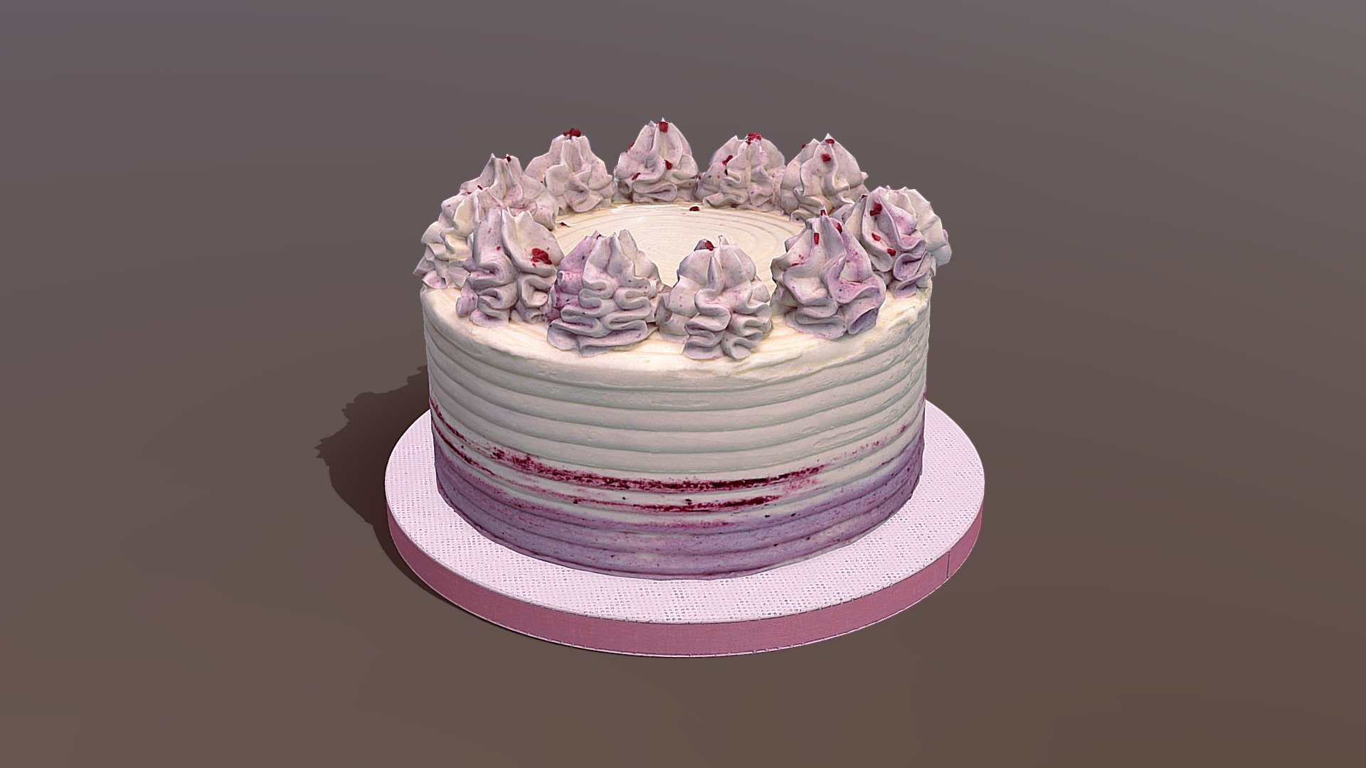 Fresh Berry Gateau - Buy Royalty Free 3D model by Cakesburg Premium 3D ...