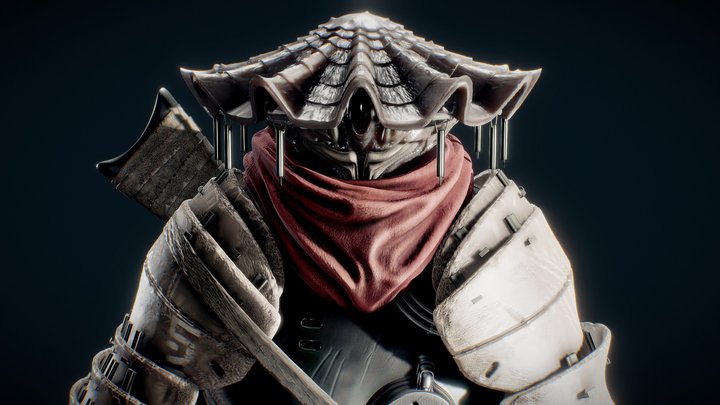 Alien Assassin - Character Creation 3D Model