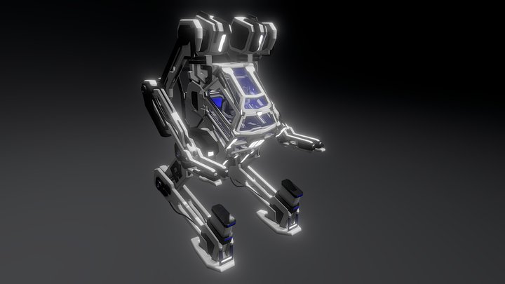 Mech AD-M5 3D Model