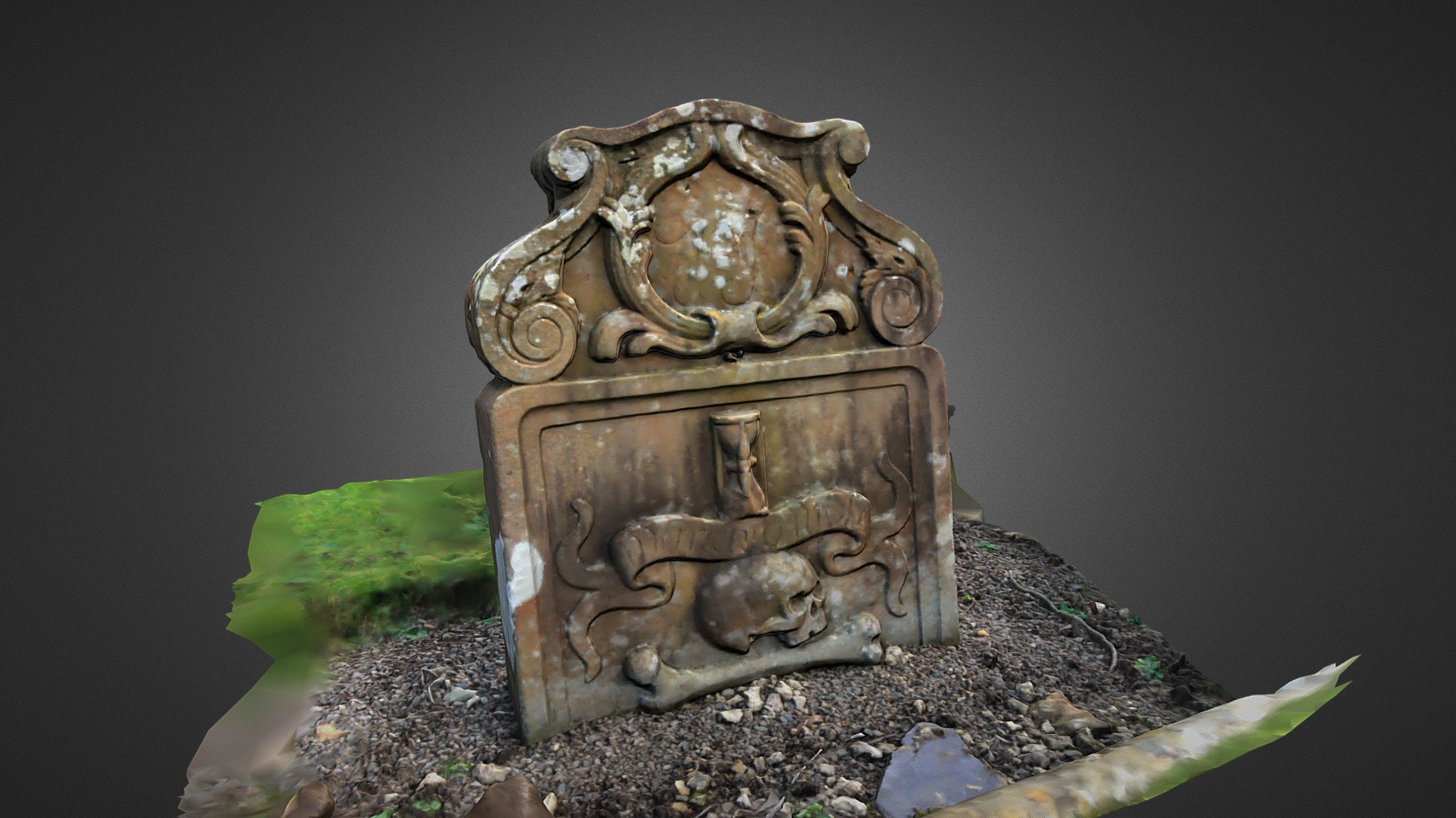 Athelstaneford Kirk 1790 headstone, East Lothian