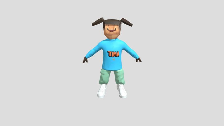 Тимоха старая версия из 5 ночей с тимохай 3D Model