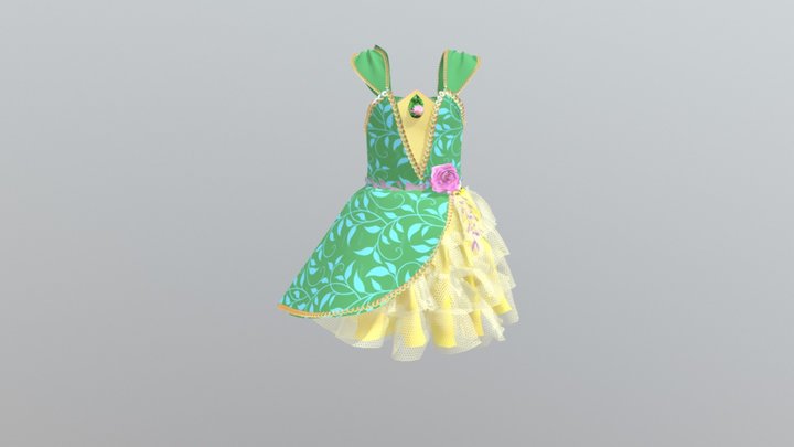 Green Princess 3D Model
