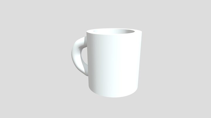 Simple Mug 3D Model