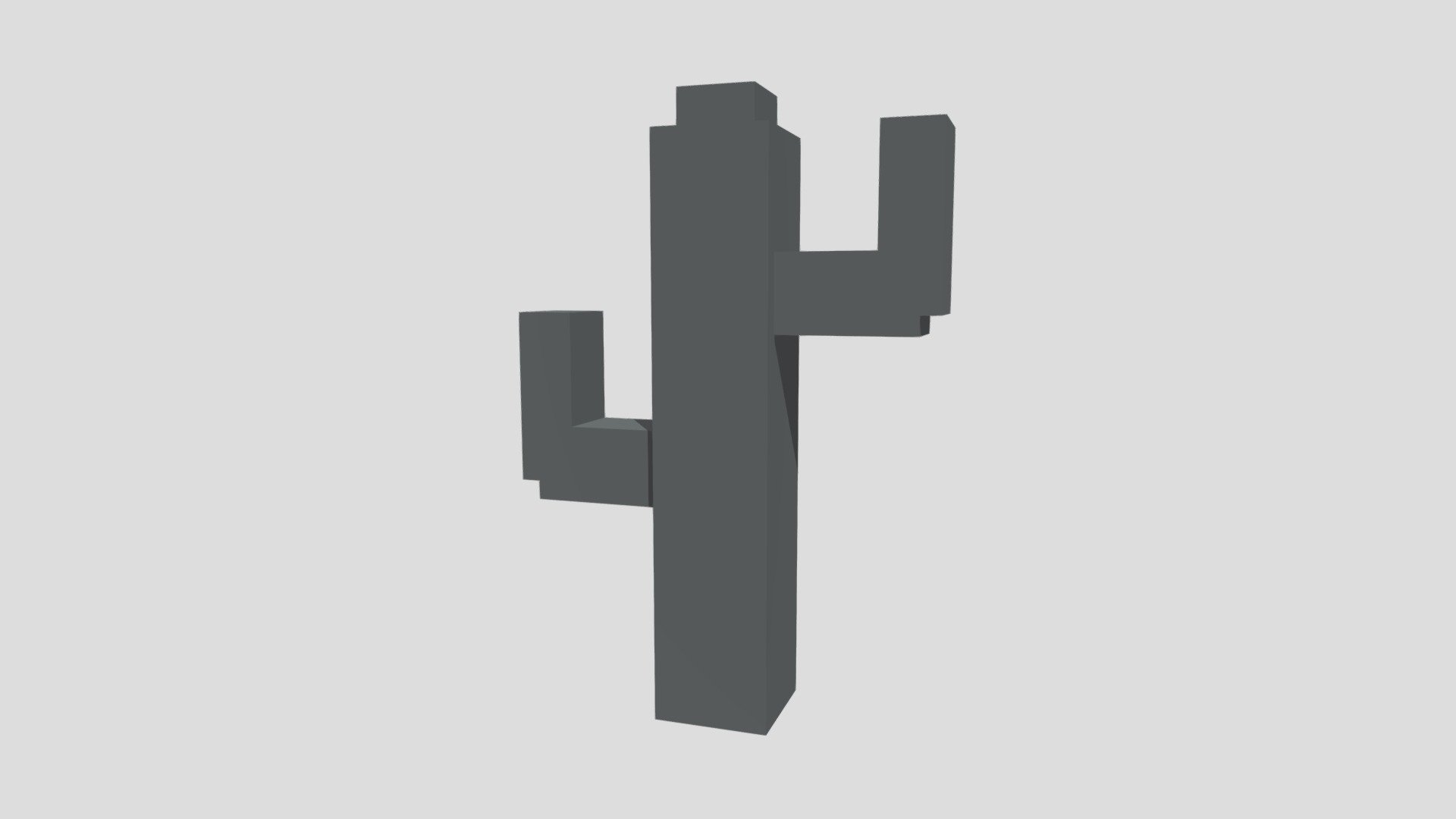 STL file Dino chrome - dinosaur game - no wifi dino - cactus