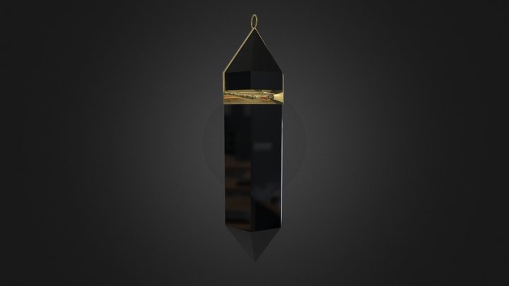 Crystal pendant – Modello 3D gratuito STL