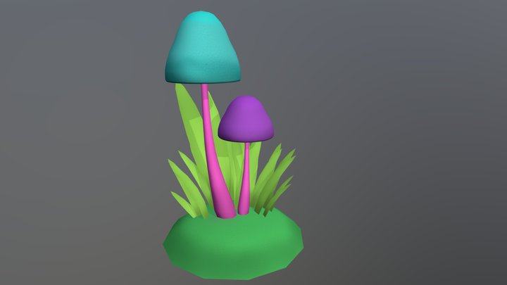 Grzybobranie 3D Model