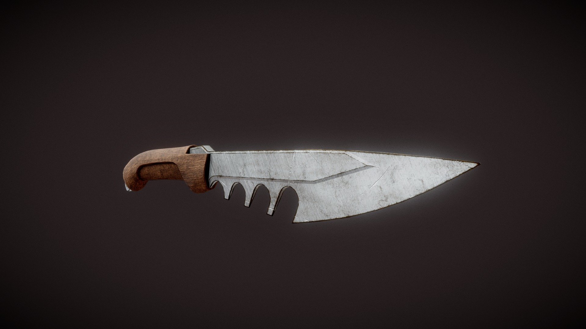 Hunter Knife - Download Free 3D model by Jakob_Forseth [94756ca ...