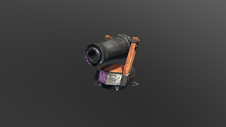 Cannon1 3D Model