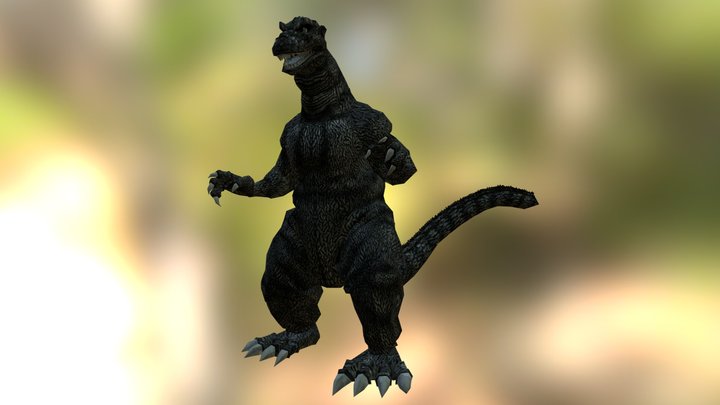 Godzilla 1954 3D Model