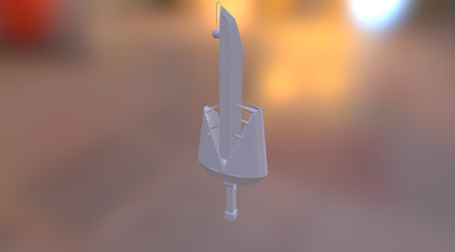 Angler Sword 3D Model