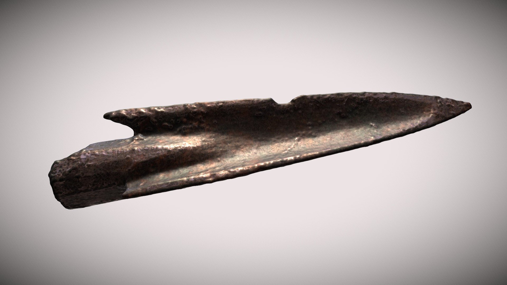 Arrowhead Iv1K10P2N3 - Download Free 3D model by Archaeological Museum ...