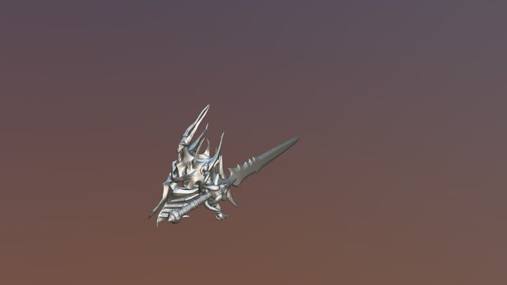 Stylet Holder lich king 3D Model