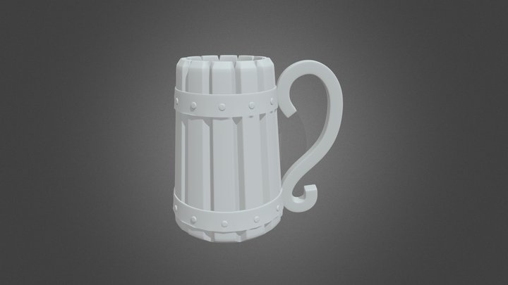 Beer Mug 3D Model