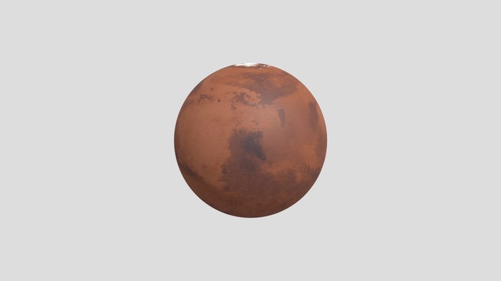 Mars 3D Model