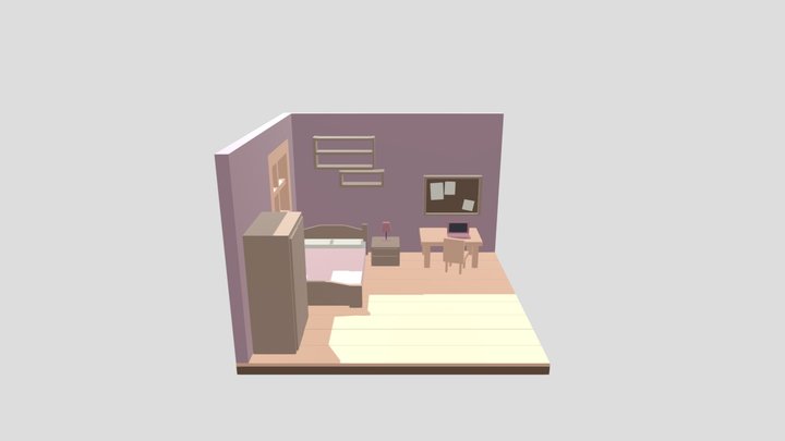 quarto luka ogasawara de domenico 3D Model