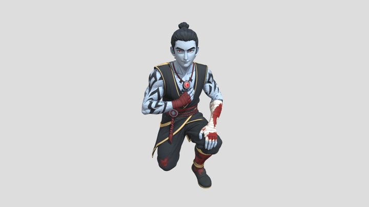 Warrior's Resolve 3D Model