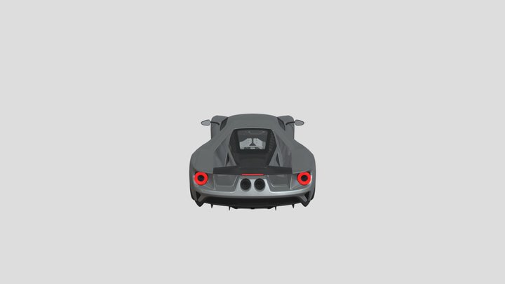 Ford Gt 3D Model
